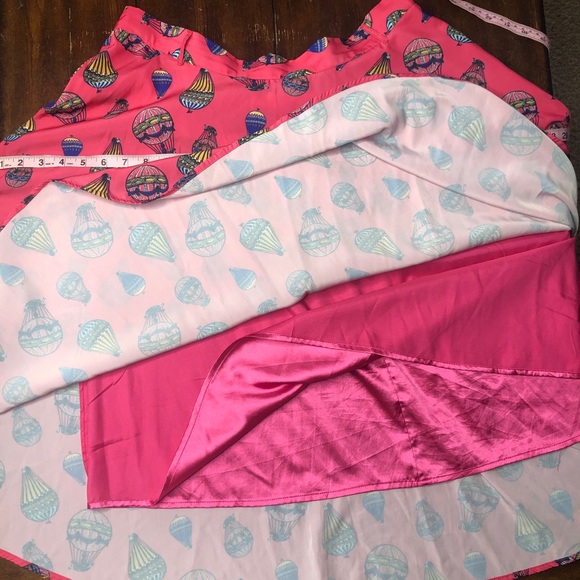 ModCloth hot air balloon vibrant pink circle skirt - Picture 15 of 16